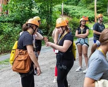 Provost Academy zip line prep