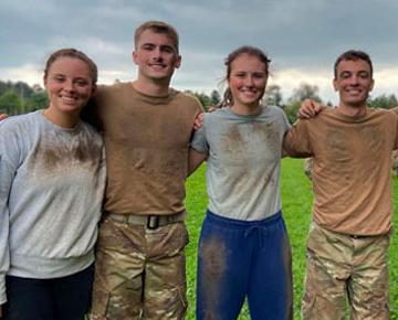 Cadets in group pic